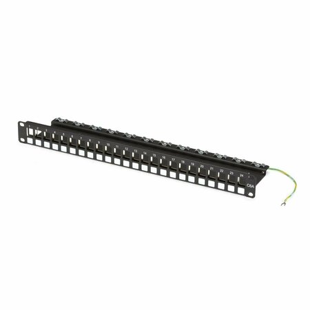 UPGRADE Cat6A 24 Port Blank Patch Panel UP825032